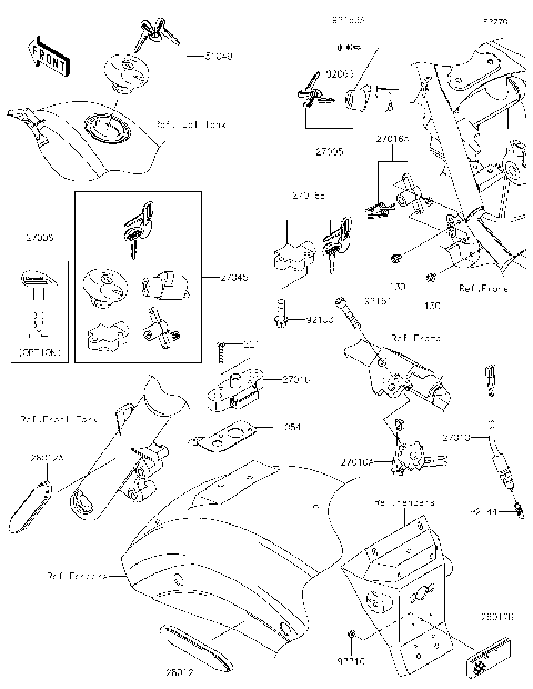 Ignition Switch/Locks/Reflectors