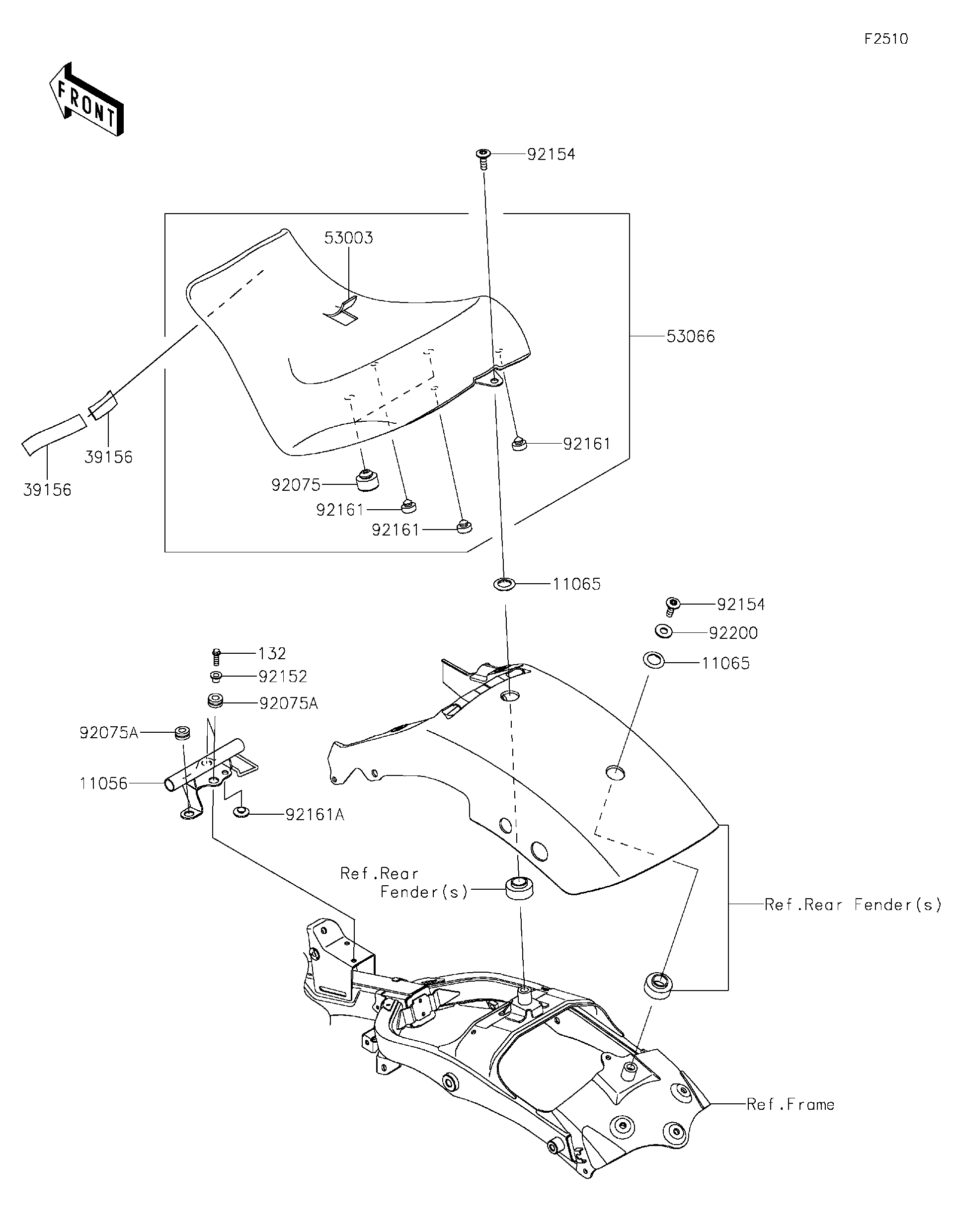 2025 Kawasaki Motorcycles Parts-Finder Diagrams | Team Motorsports