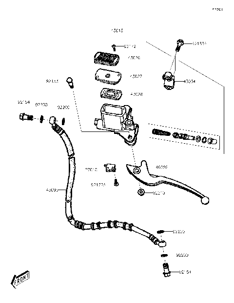 Front Master Cylinder