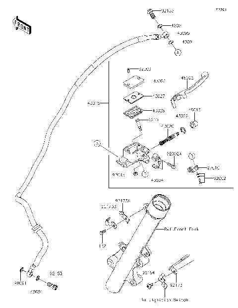 Front Master Cylinder