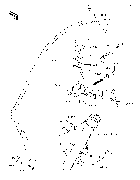 Front Master Cylinder