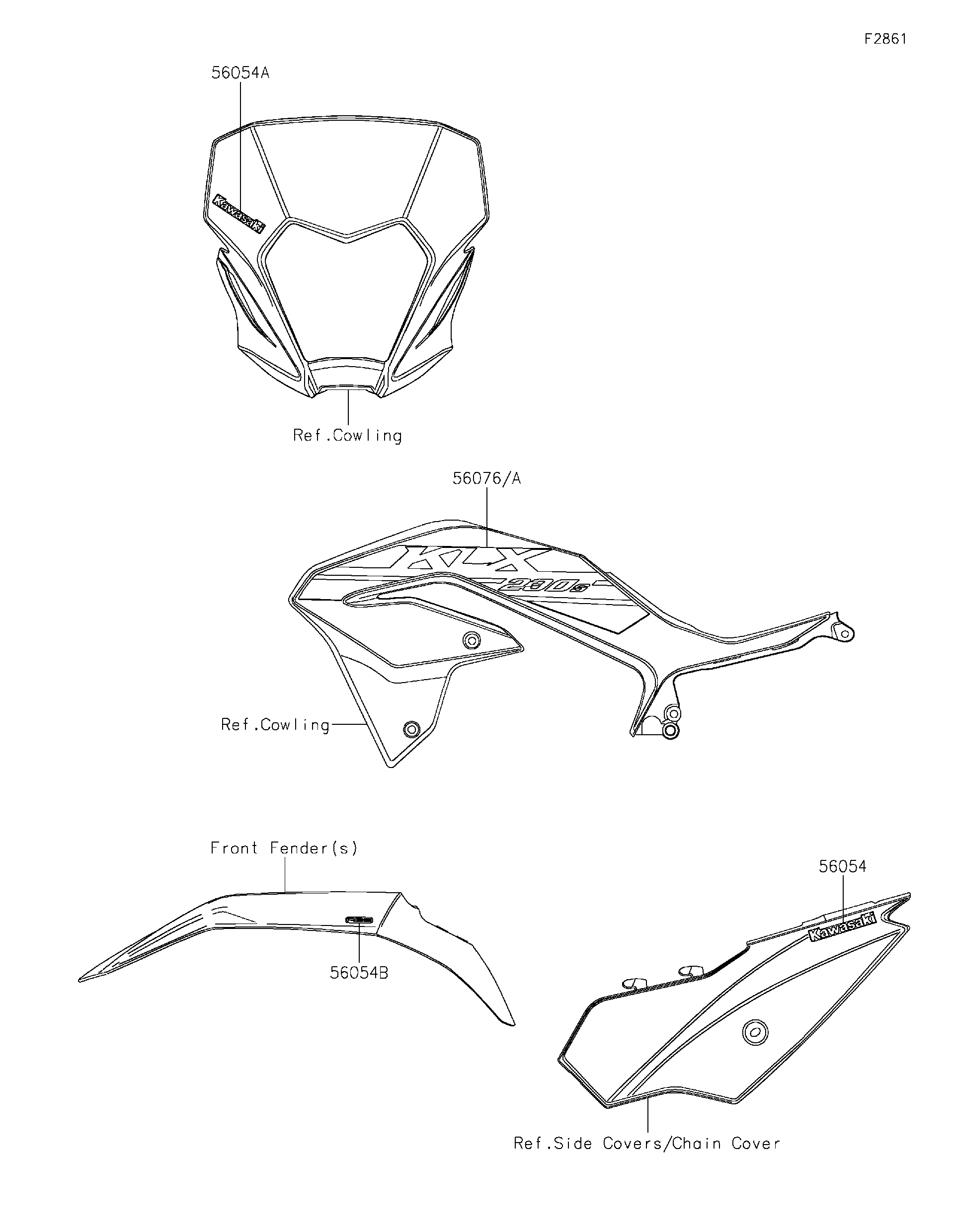 2023 Kawasaki Motorcycles Parts-Finder Diagrams | Mt. Holly