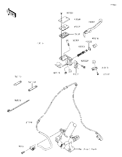 Front Master Cylinder