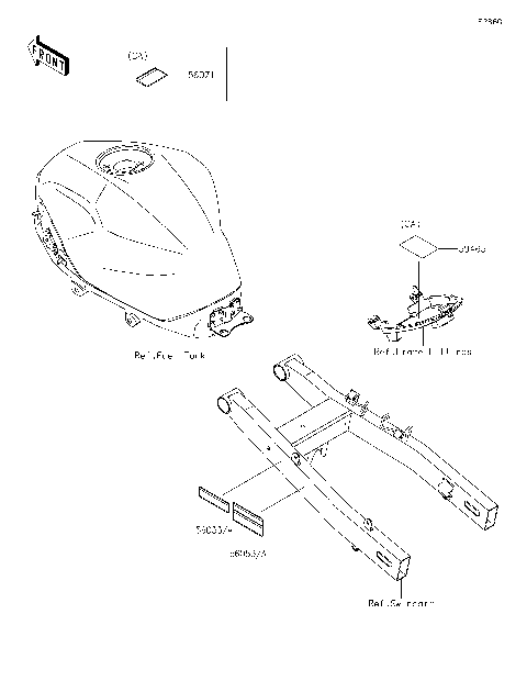 苑ページ 2023 Kawasaki Motorcycles Parts-Finder Diagrams | Cities Edge