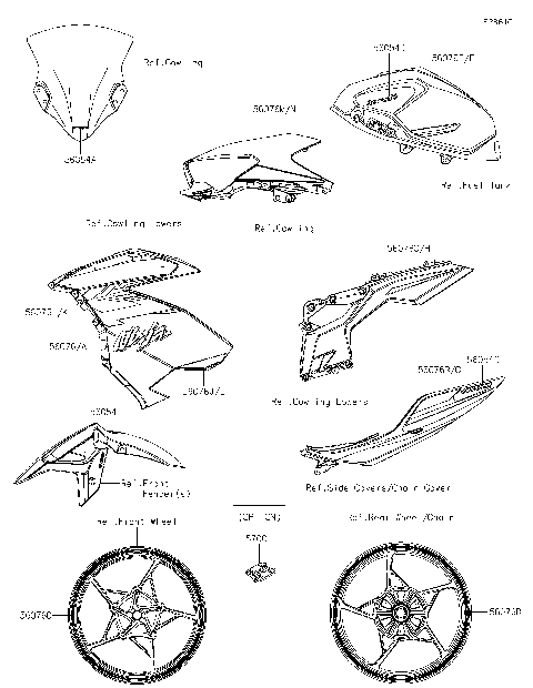 Decals(Gray)(GPFBN/GPFBL)