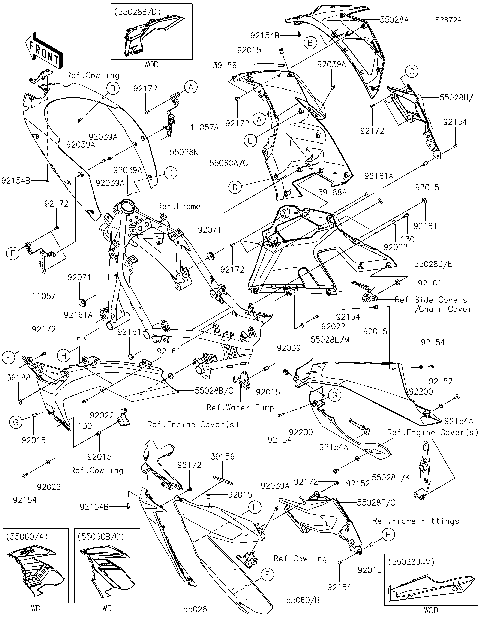 Cowling Lowers(GPFAN/GPFAL)