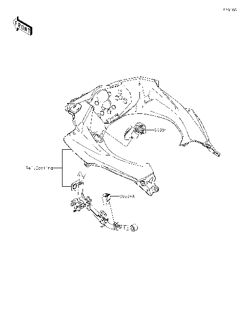 髑髏図 2023 Kawasaki Motorcycles Parts-Finder Diagrams | Cities