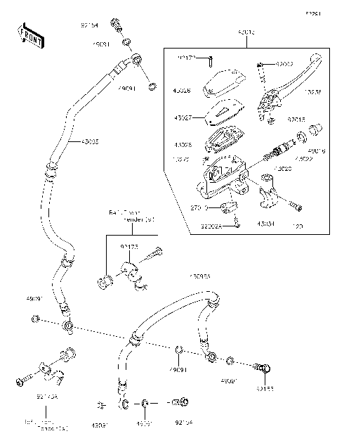 Front Master Cylinder