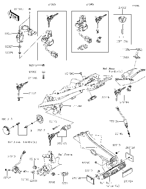 Ignition Switch/Locks/Reflectors