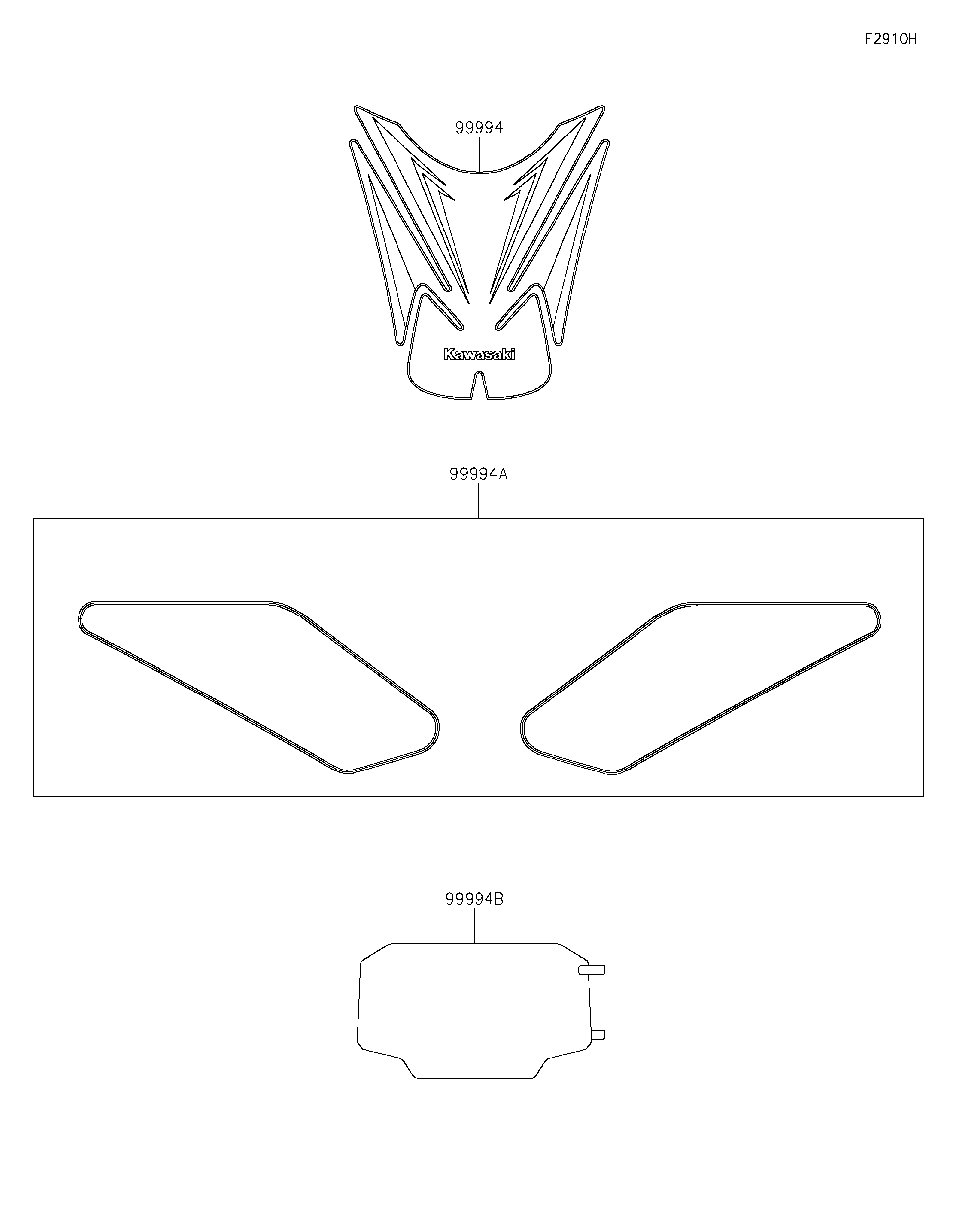 2024 Kawasaki Motorcycles Parts-Finder Diagrams | Cities