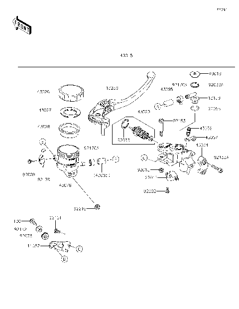 Front Master Cylinder