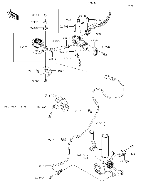 Front Master Cylinder