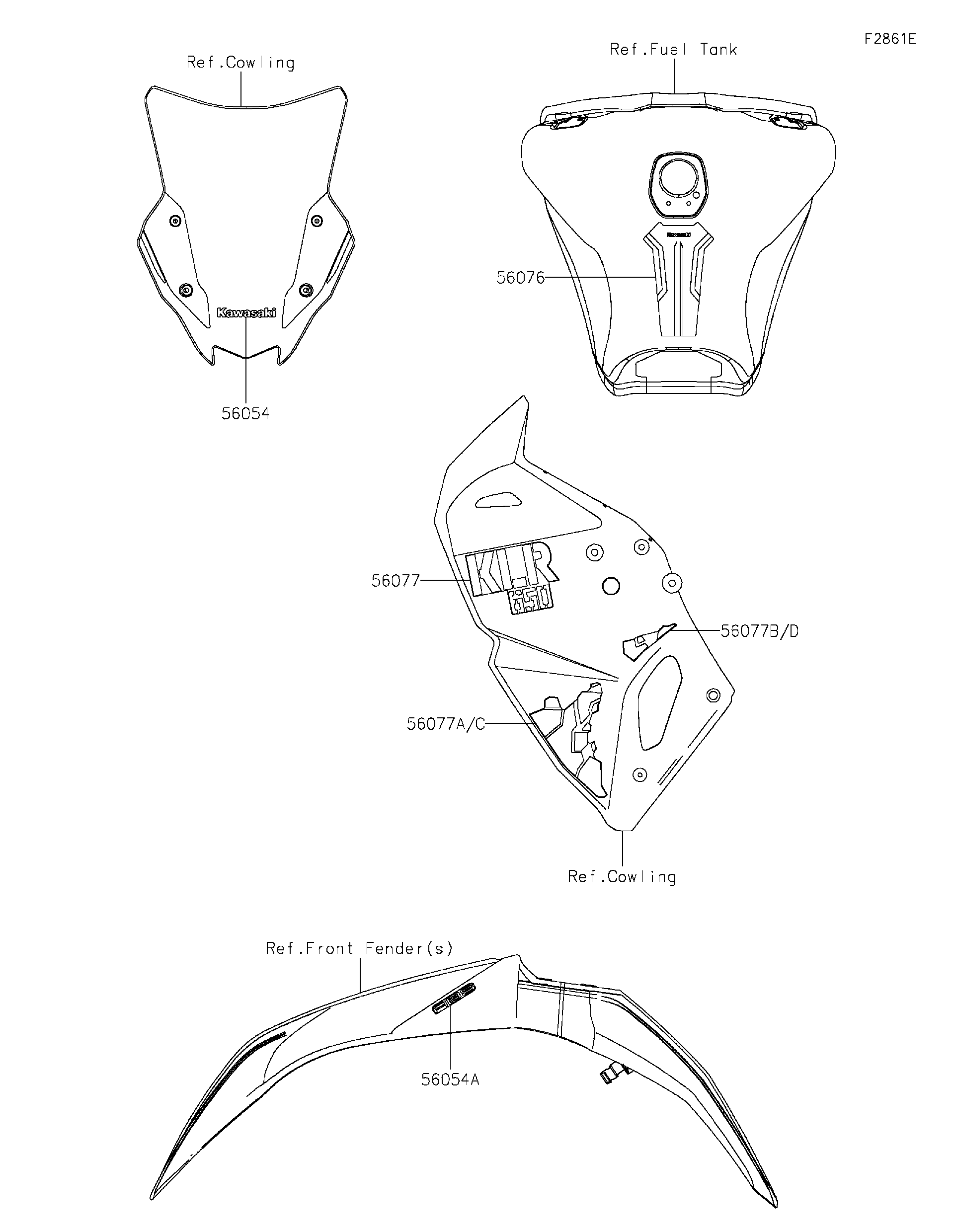 2025 Kawasaki Motorcycles Parts-Finder Diagrams | Battle Creek