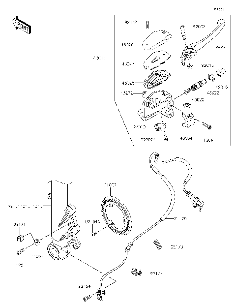Front Master Cylinder