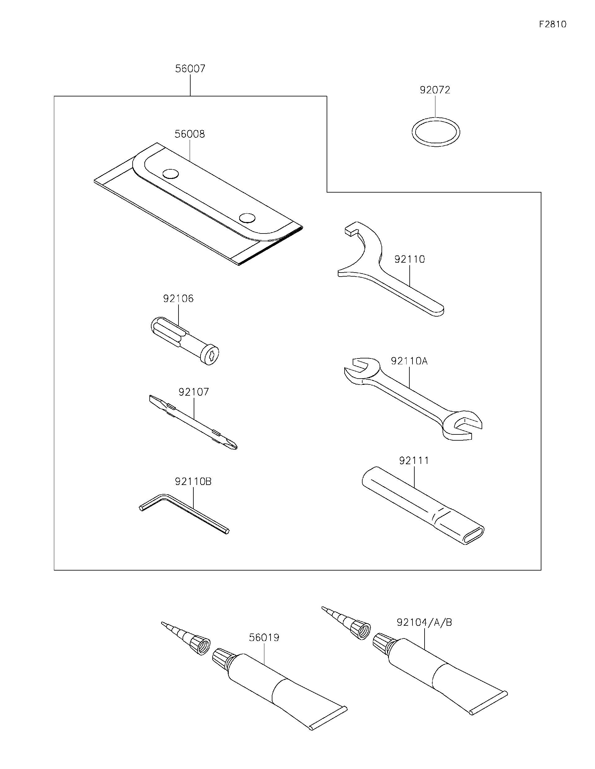 2024 Kawasaki Motorcycles Parts Viewer | SRS Motorsports