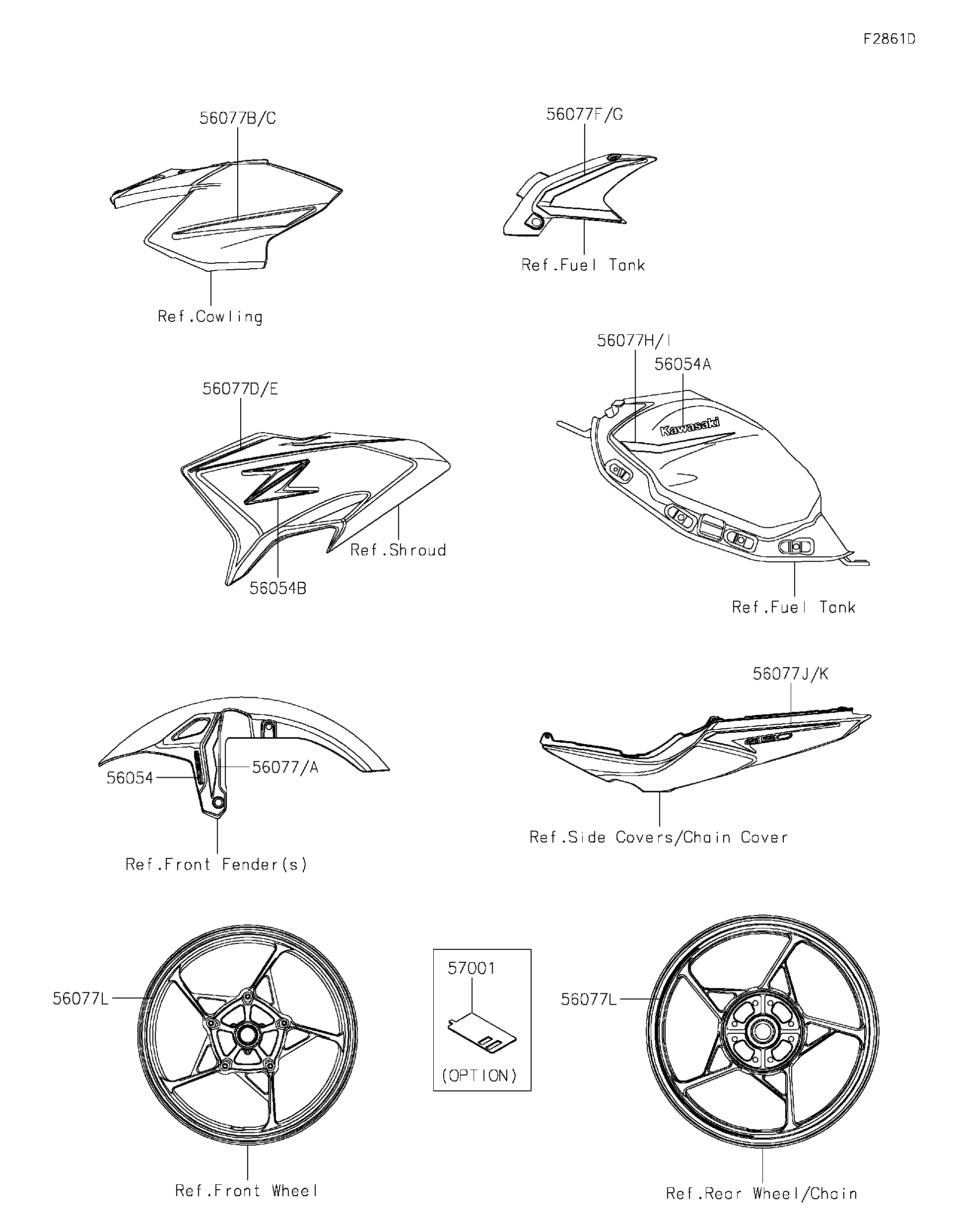 2025 Kawasaki Motorcycles Parts-Finder Diagrams | Team Motorsports