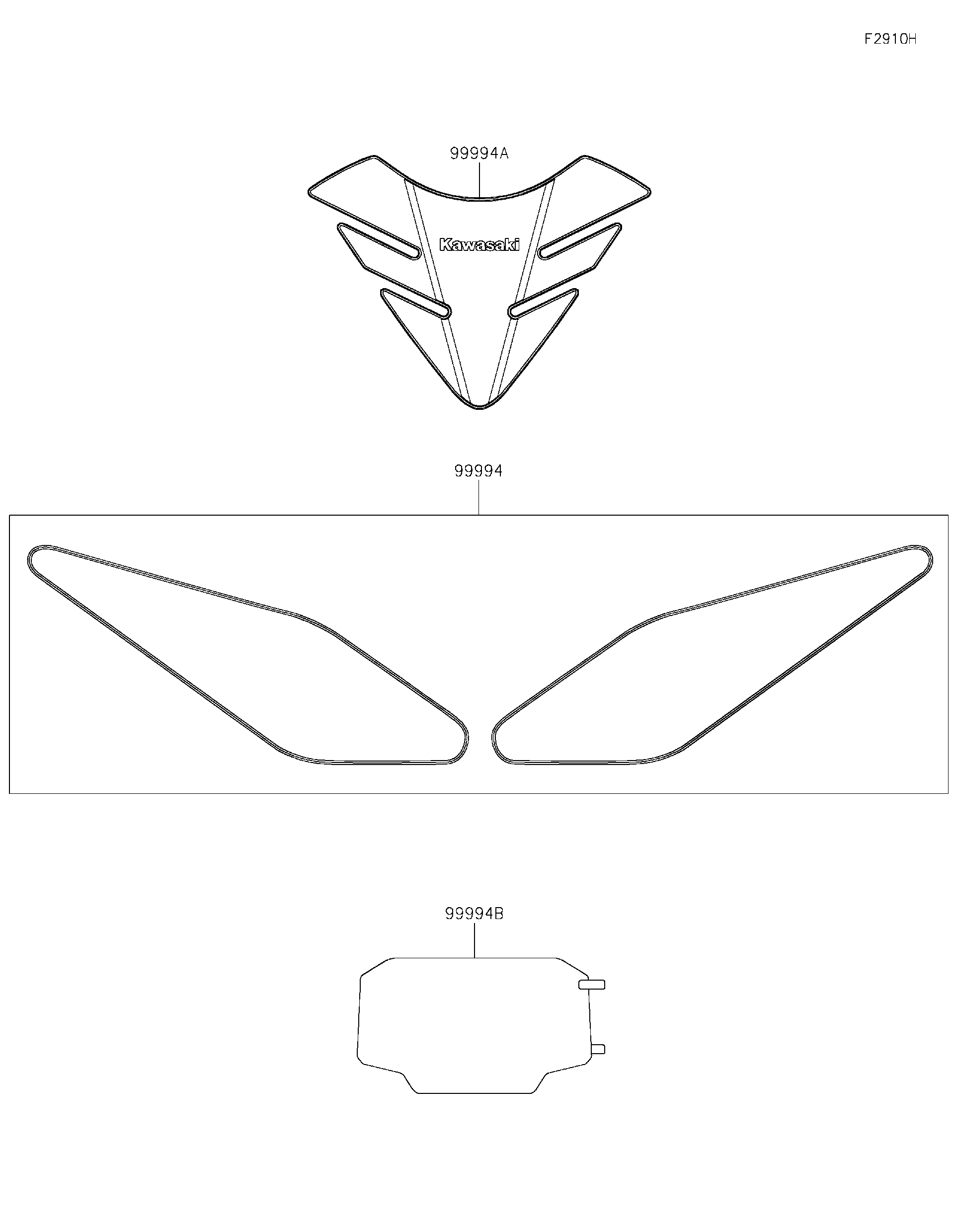 2025 Kawasaki Motorcycles Parts-Finder Diagrams | Cities Edge