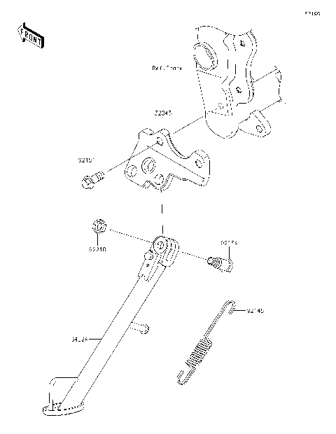 2023 Kawasaki Motorcycles Parts-Finder Diagrams | South MS