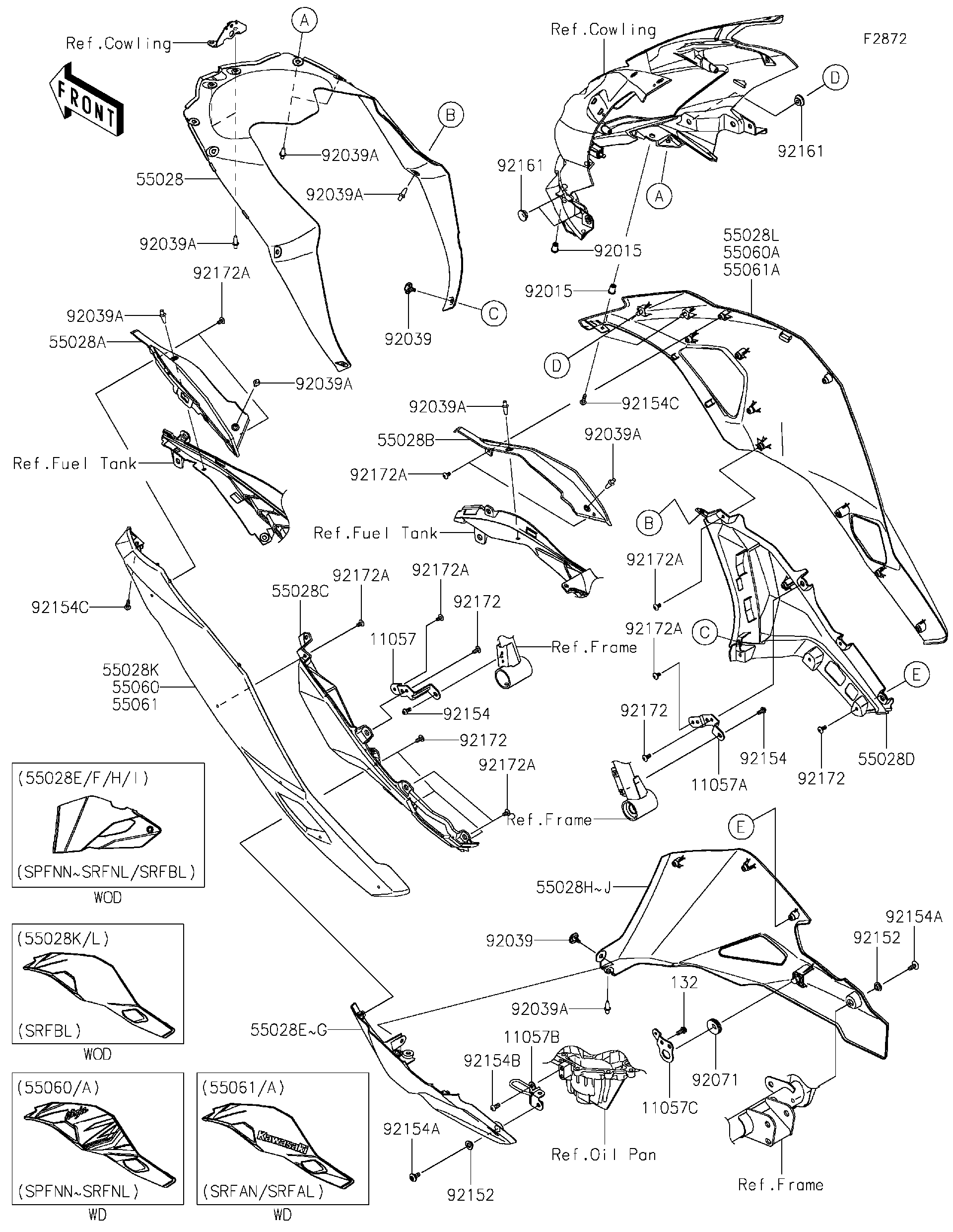 2023 Kawasaki Motorcycles Parts-Finder Diagrams | Mt. Holly