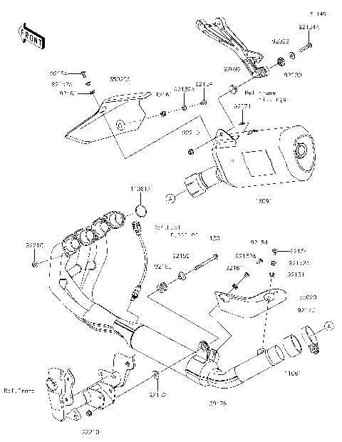 2023 Kawasaki Motorcycles Parts-Finder Diagrams | Cities Edge