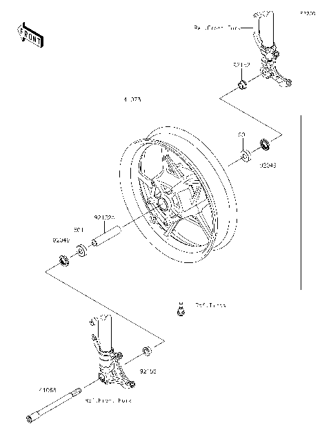 2023 Kawasaki Motorcycles Parts-Finder Diagrams | Cities