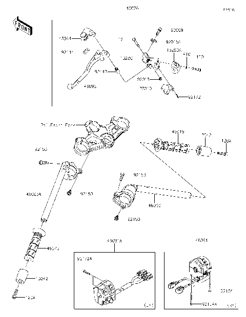2023 Kawasaki Motorcycles Parts-Finder Diagrams | Cities