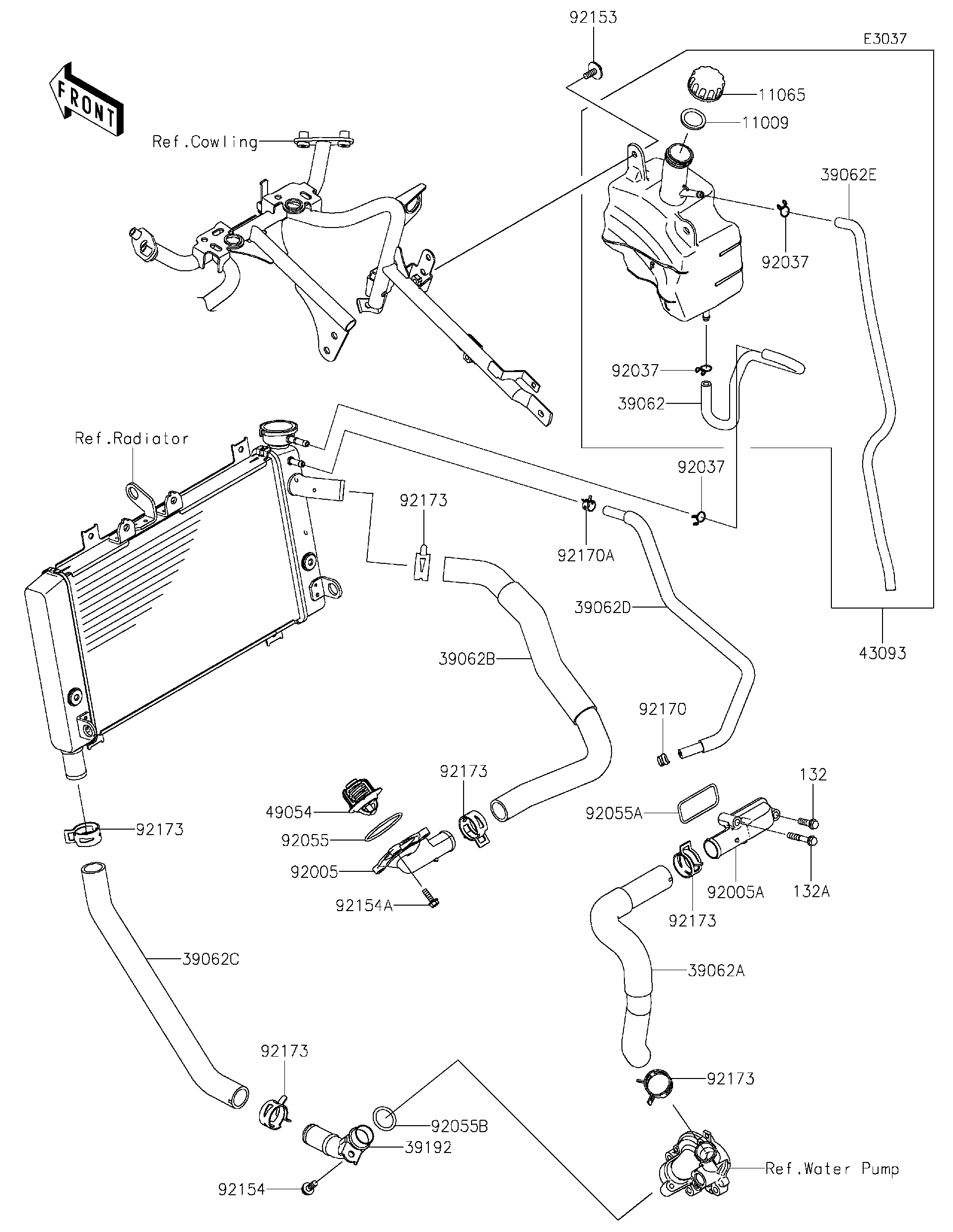 2025 Kawasaki Motorcycles Parts-Finder Diagrams | Cities Edge