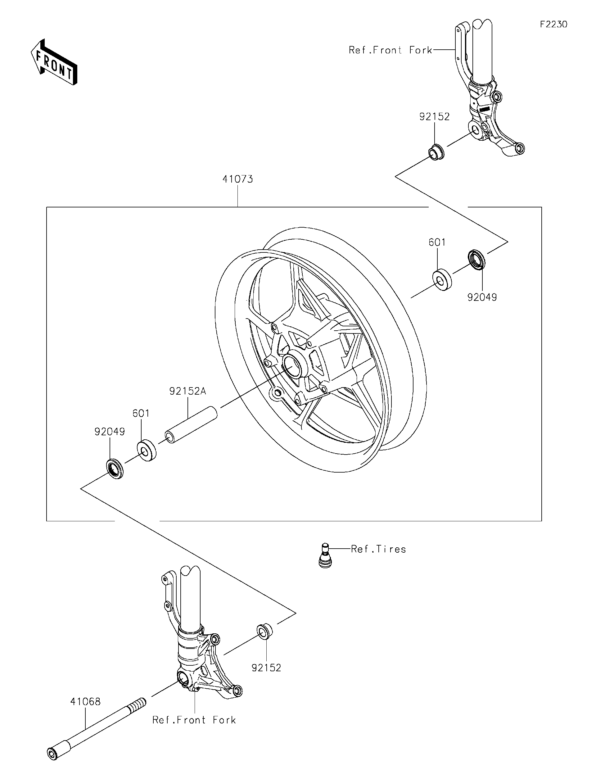 2026 Kawasaki Motorcycles Parts-Finder Diagrams | B&B Motorsports