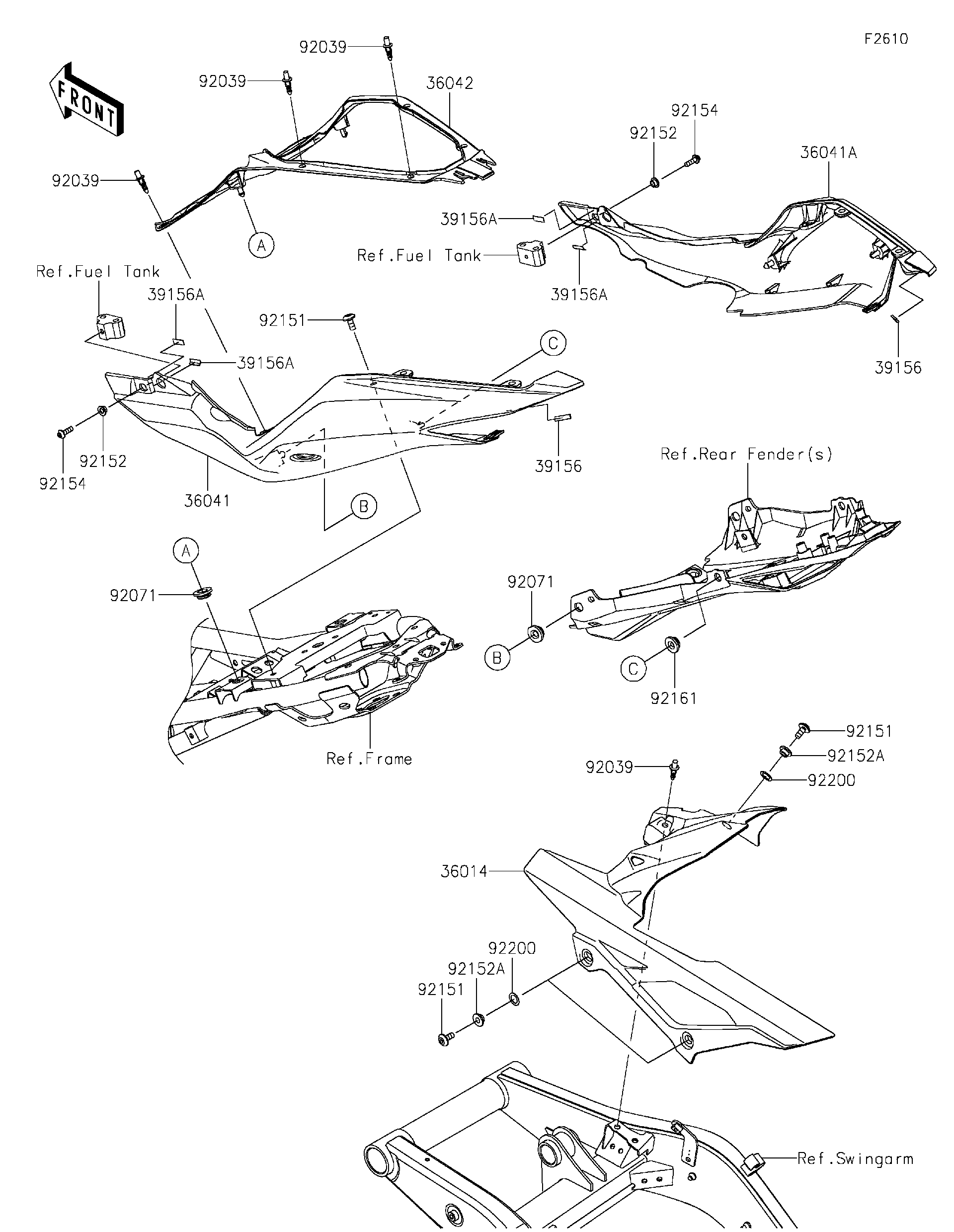 しいページ 2025 Kawasaki Motorcycles Parts-Finder Diagrams | Team Motorsports