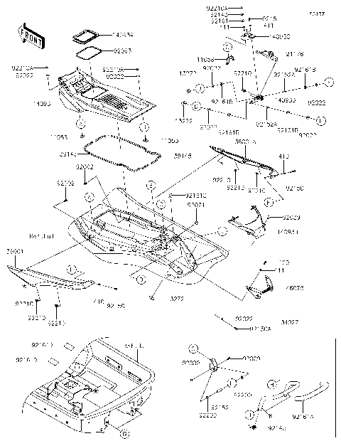 Hull Rear Fittings