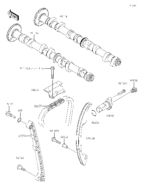 Camshaft(s)/Tensioner