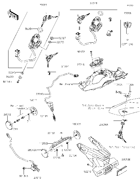 Ignition Switch/Locks/Reflectors
