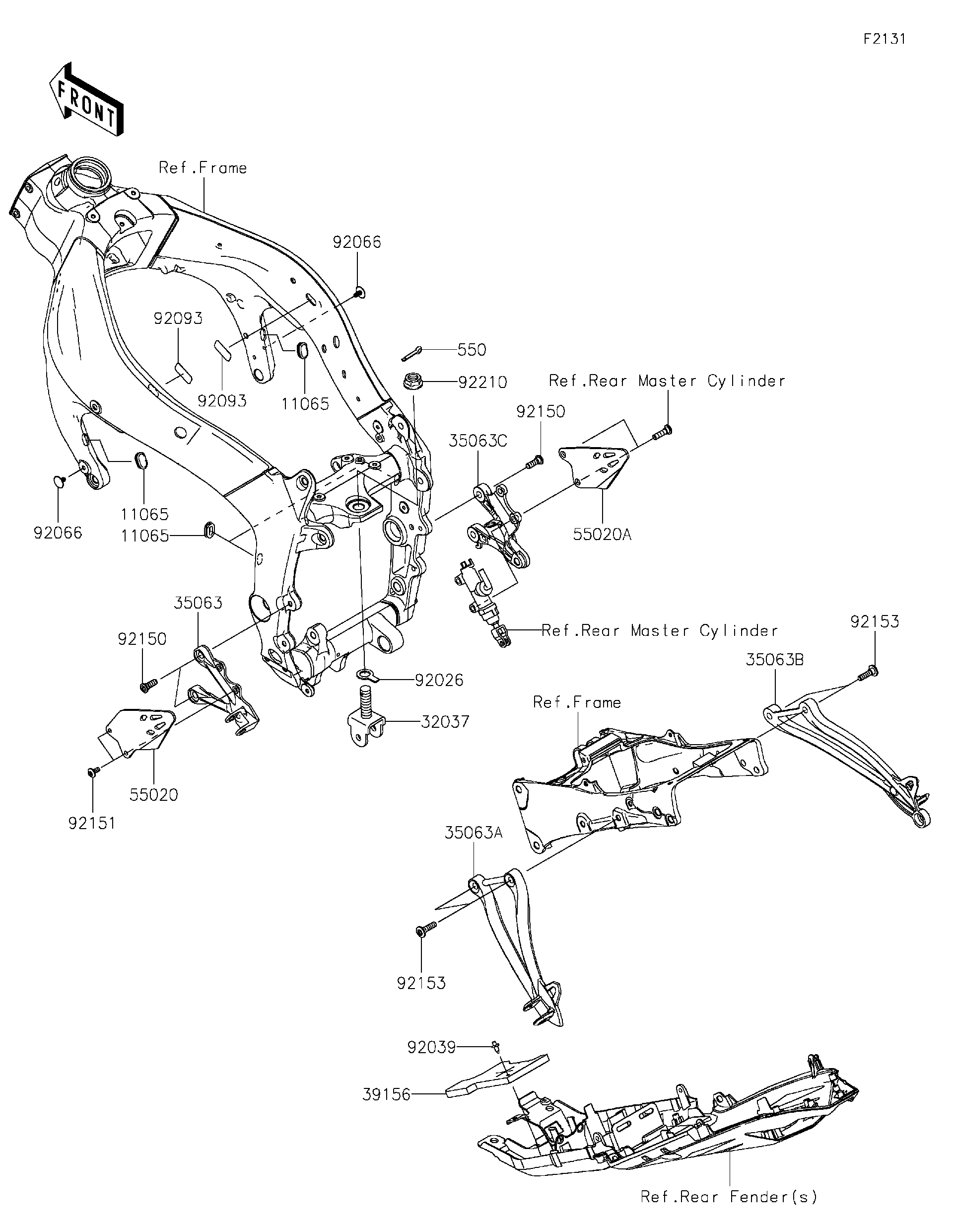 2024 Kawasaki Motorcycles Parts-Finder Diagrams | Battle Creek