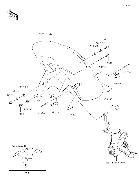 2024 Kawasaki Motorcycles Parts-Finder Diagrams | Pioneer