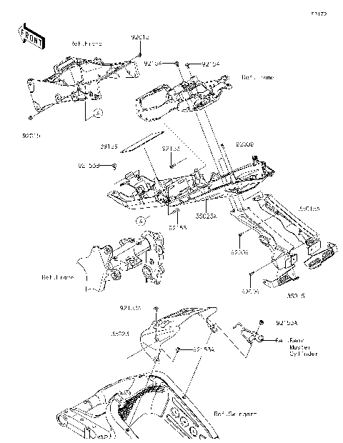 2024 Kawasaki Motorcycles Parts Viewer | SRS Motorsports