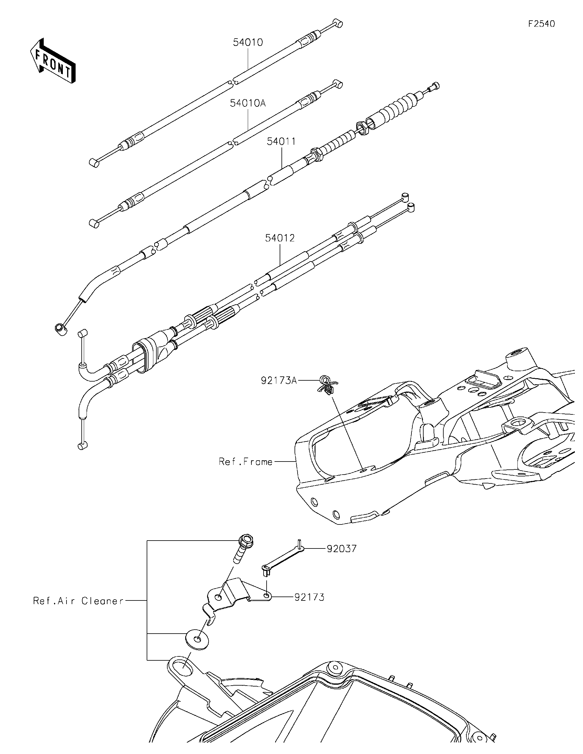 R6年度卒業式案内 カワサキ Kawasaki ZZR1400/ABS（'06/'07）用 サービス