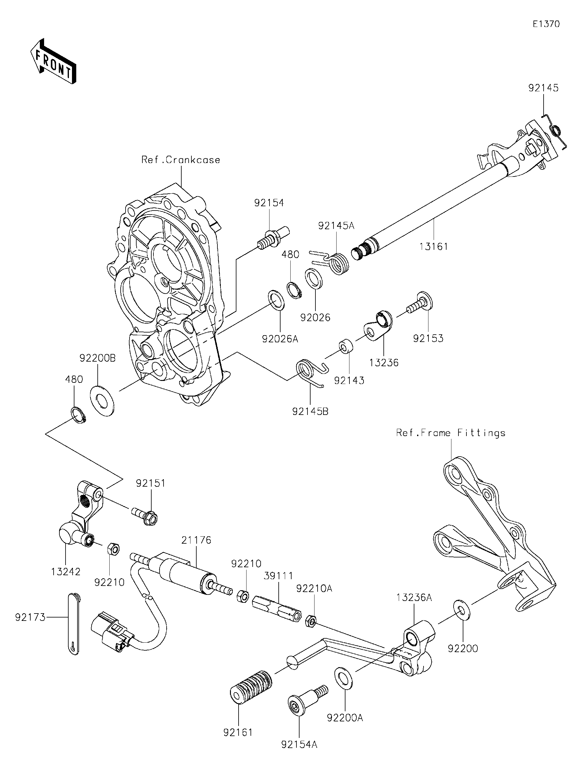 yukollectionページ 2025 Kawasaki Motorcycles Parts-Finder Diagrams | Rocky