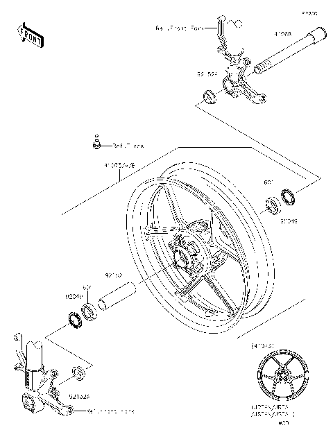 2025 Kawasaki Motorcycles Parts-Finder Diagrams | Team