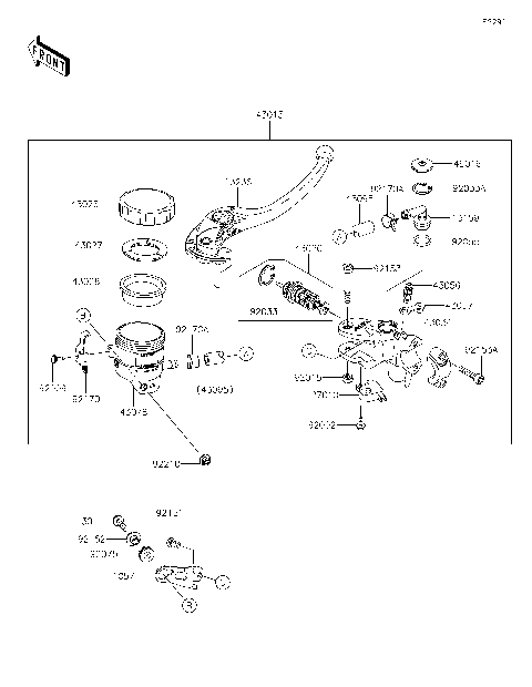 Front Master Cylinder