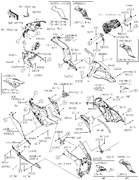 2025 Kawasaki Motorcycles Parts-Finder Diagrams in Palmer MA