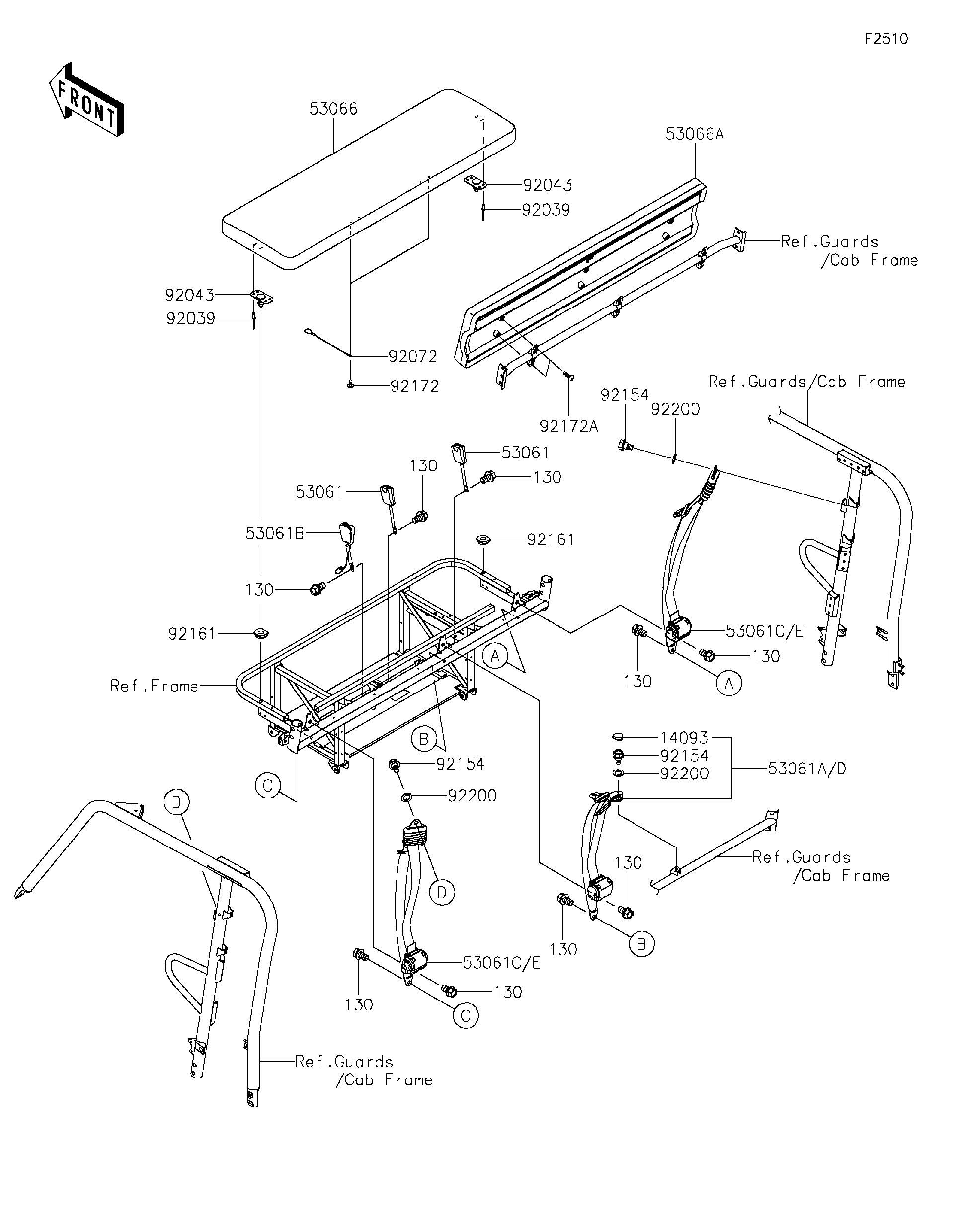 2026 Kawasaki Utility Vehicles Parts-Finder Diagrams | Mt. Holly