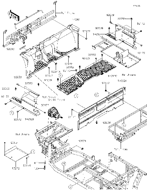 Frame Fittings(Front)(MRFNN-MSSNL)