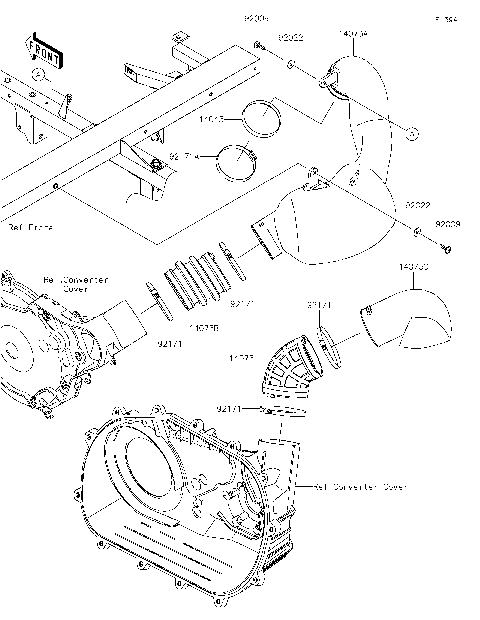 Air Cleaner-Belt Converter