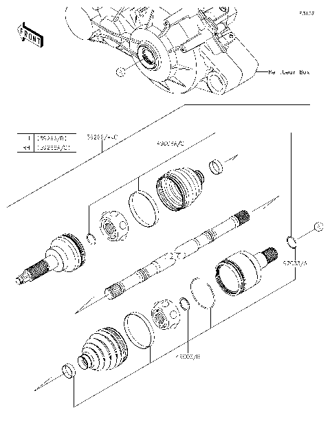 Drive Shaft-Rear