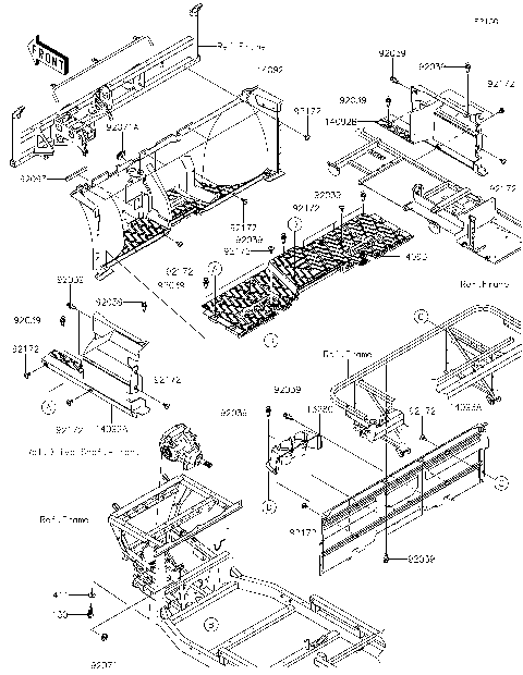 Frame Fittings(Front)(ARFNN-ASSNL)