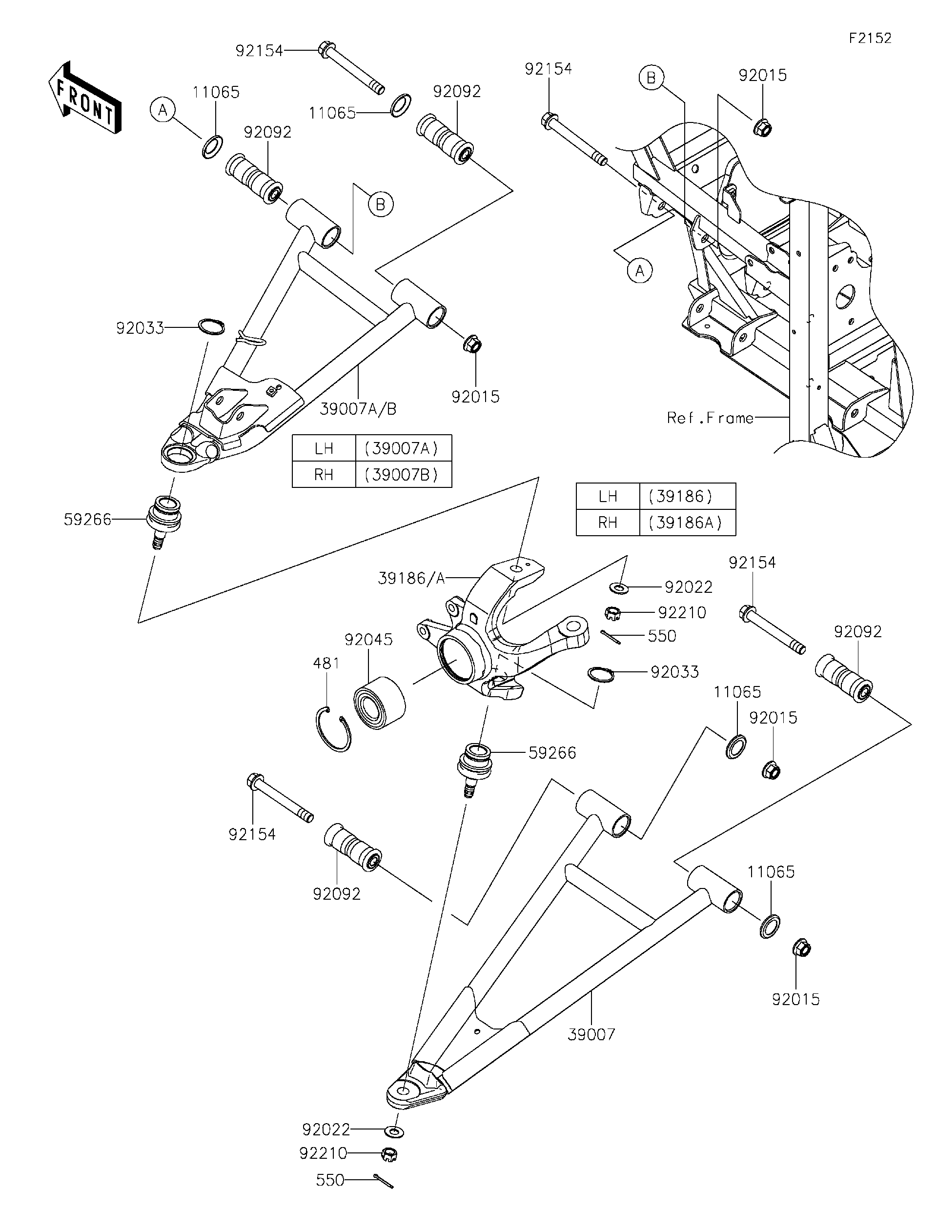 2026 Kawasaki Utility Vehicles Parts-Finder Diagrams in Palmer MA