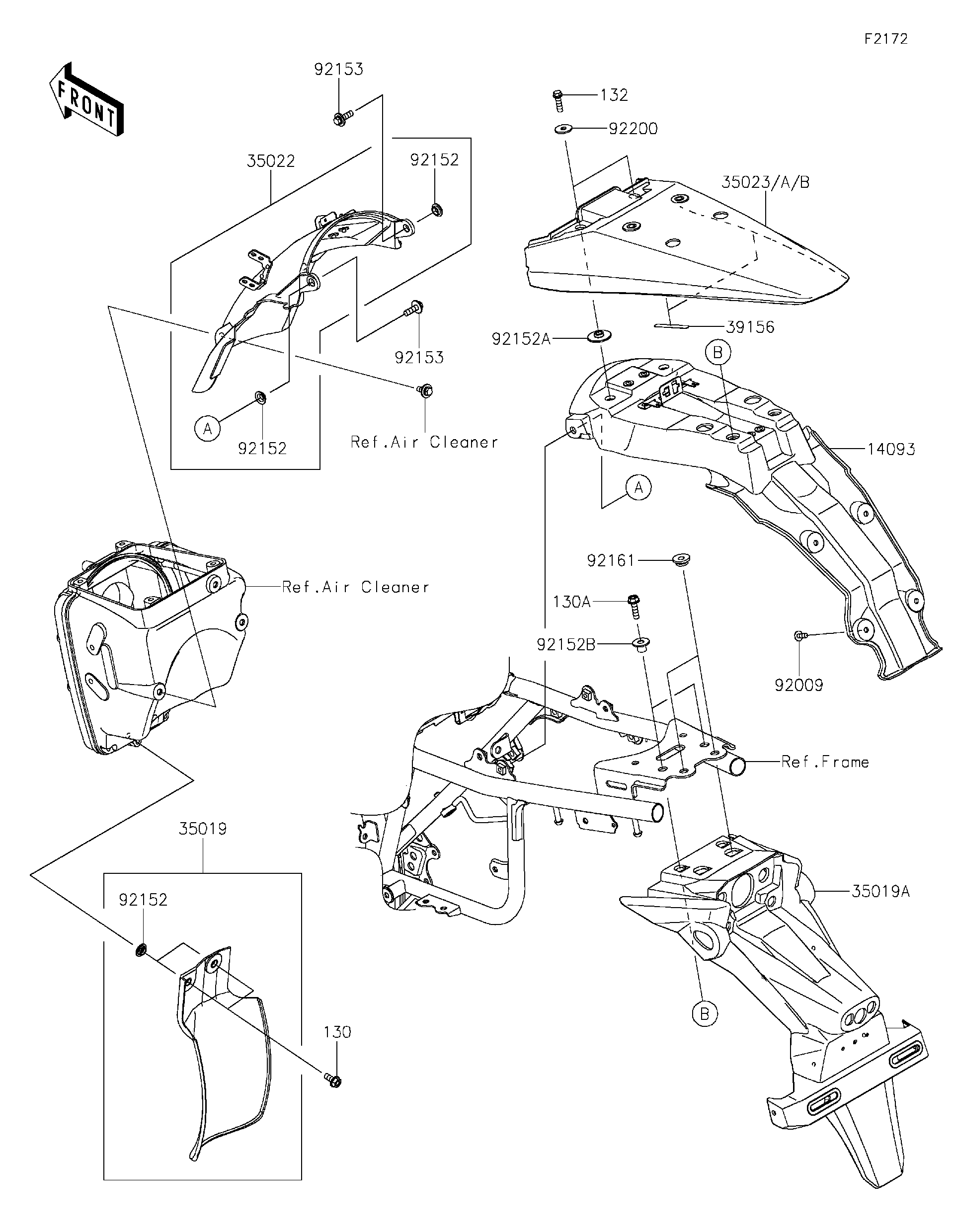 2025 Kawasaki Motorcycles Parts-Finder Diagrams | RJ Powersports
