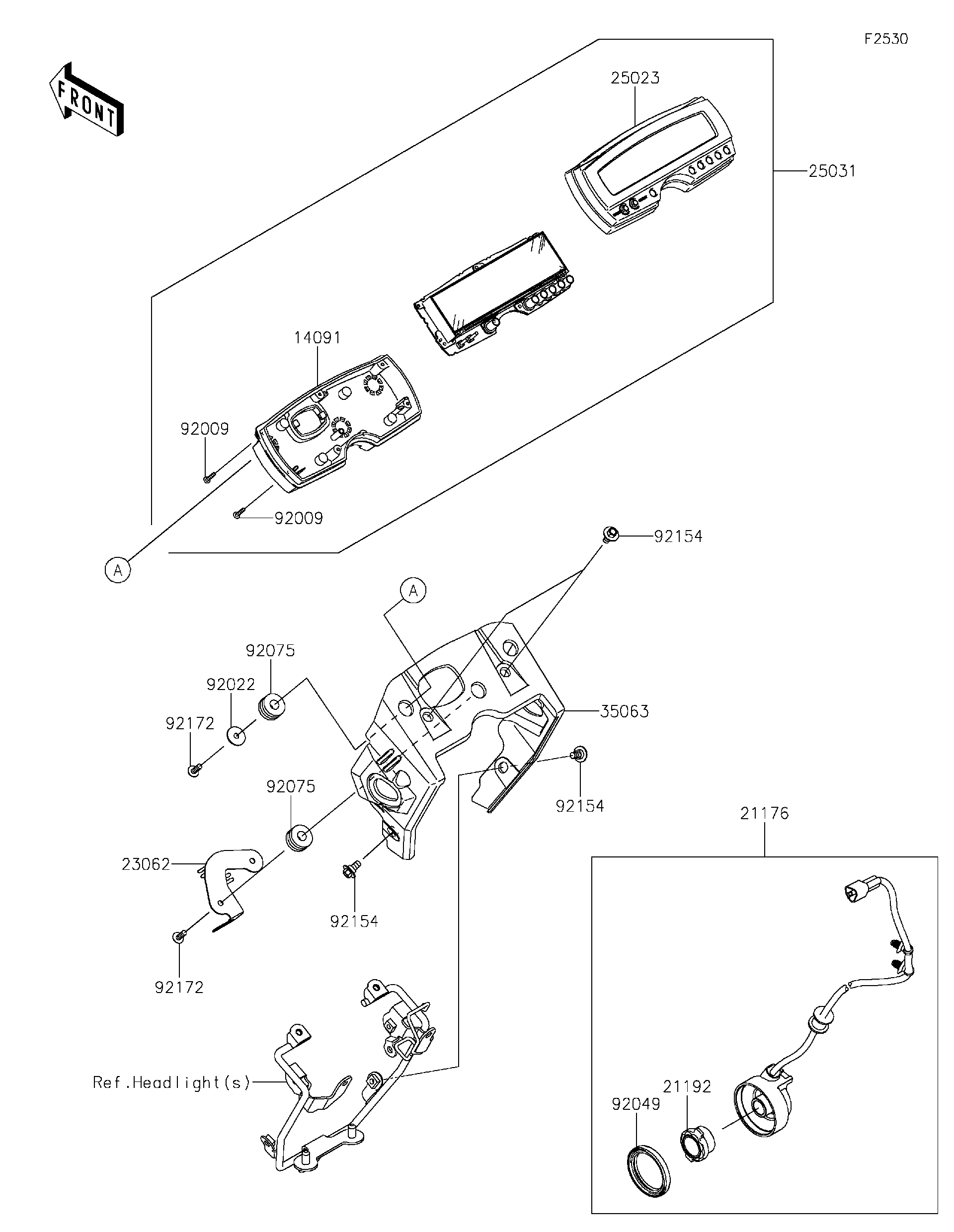 2025 Kawasaki Motorcycles Parts Viewer | SRS Motorsports