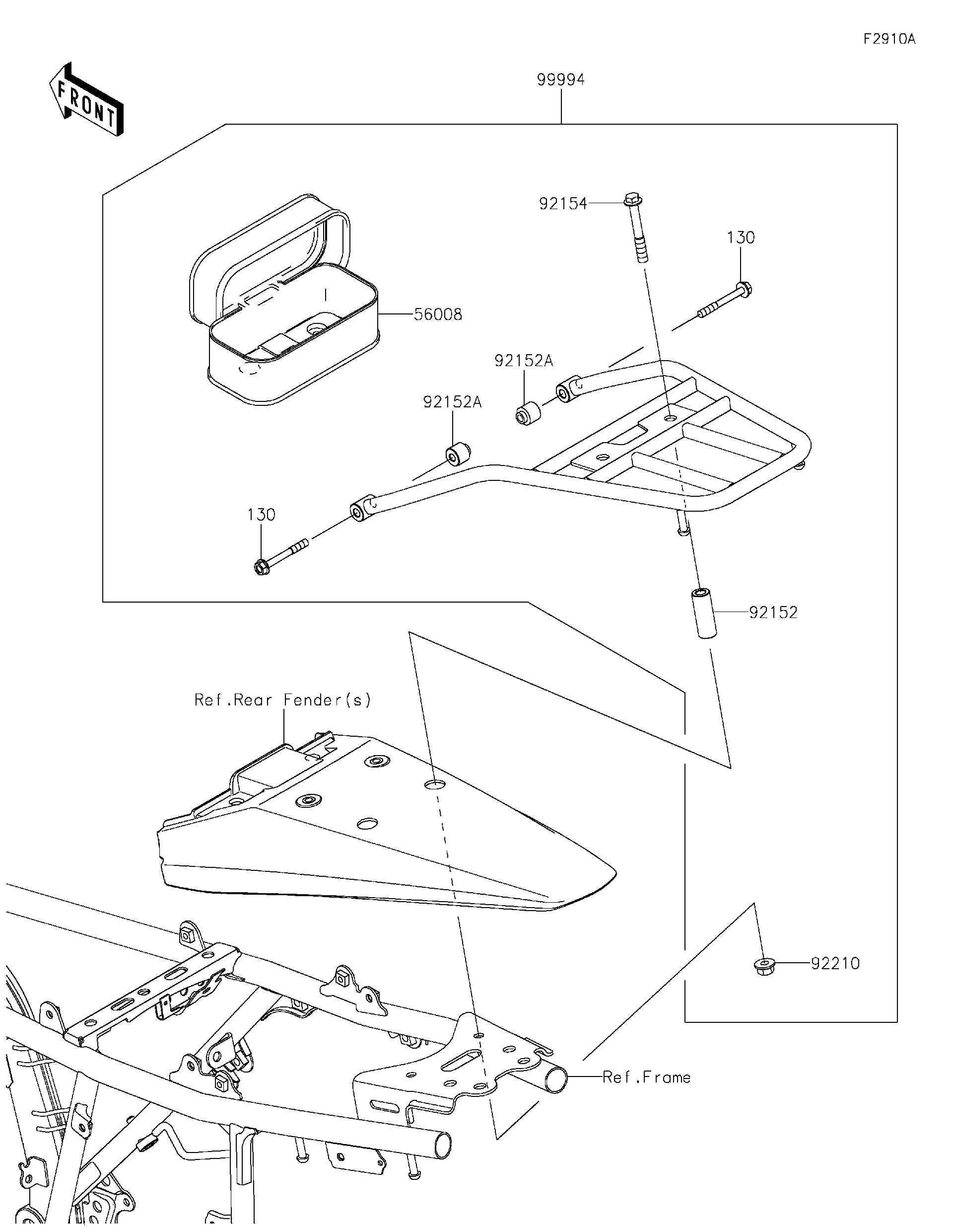 KF出品 KIT,FUEL FILTER for Kawasaki - order at CMSNL