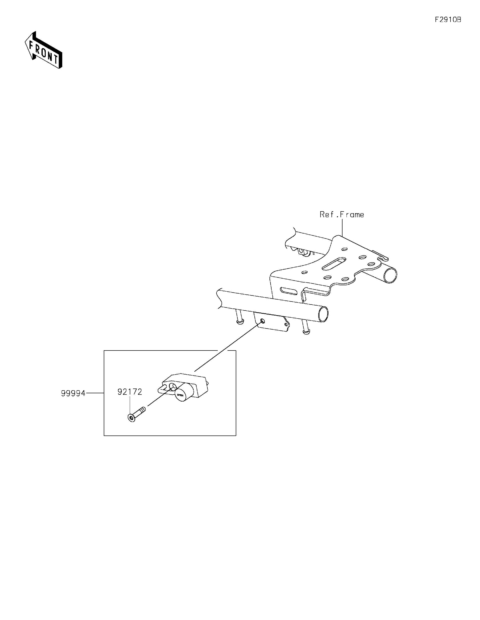 2025 Kawasaki Motorcycles Parts-Finder Diagrams | Texas